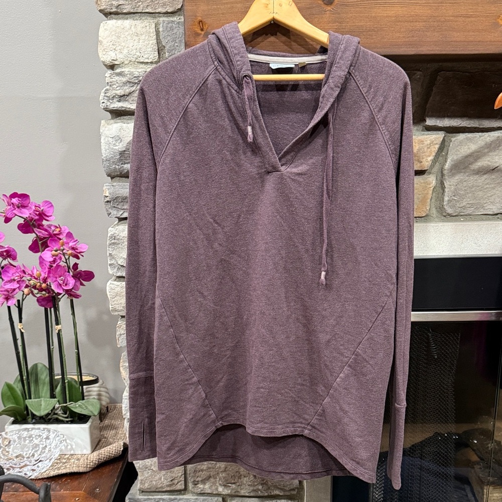 Athleta Mauve Hoodie Sweatshirt